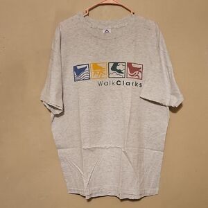 Clarks Light Gray Short Sleeve Tee